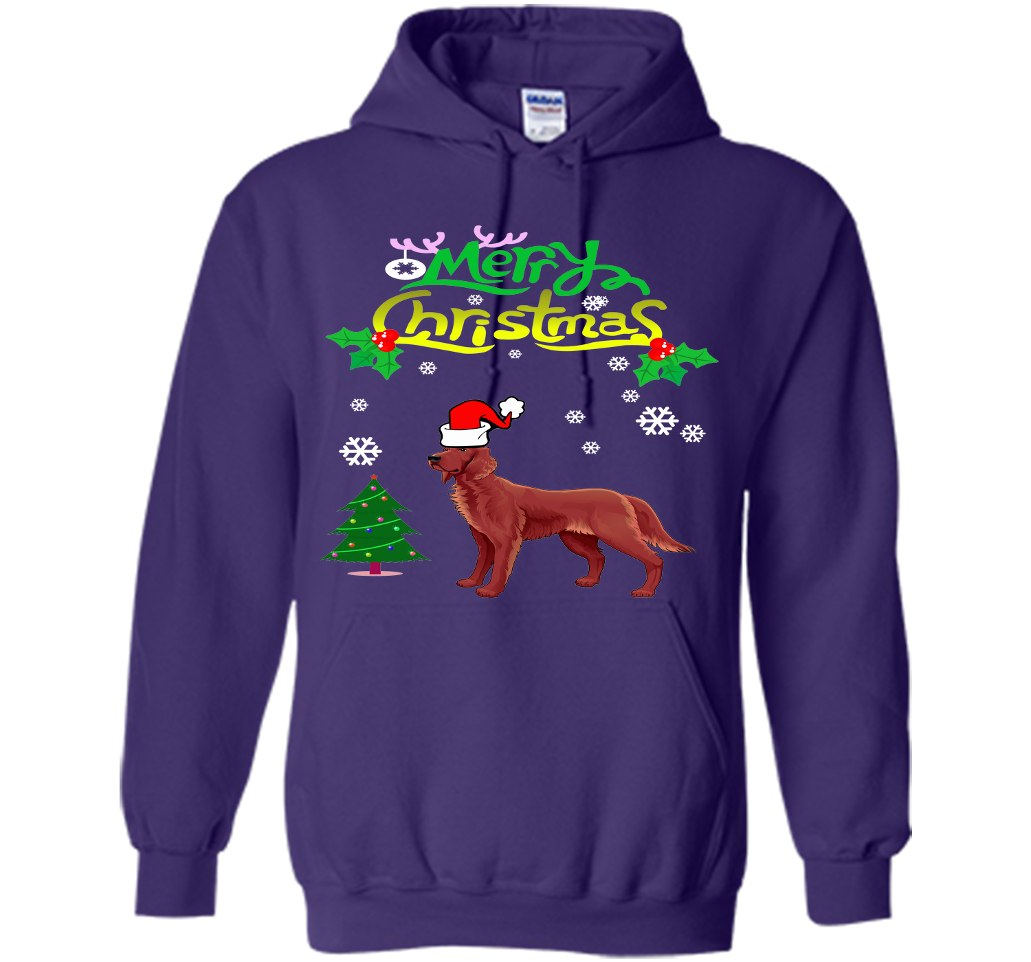 Merry christmas irish setter T Shirt