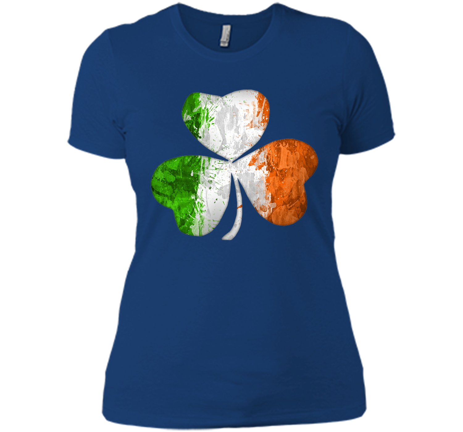 Irish shamrock grunge T Shirt