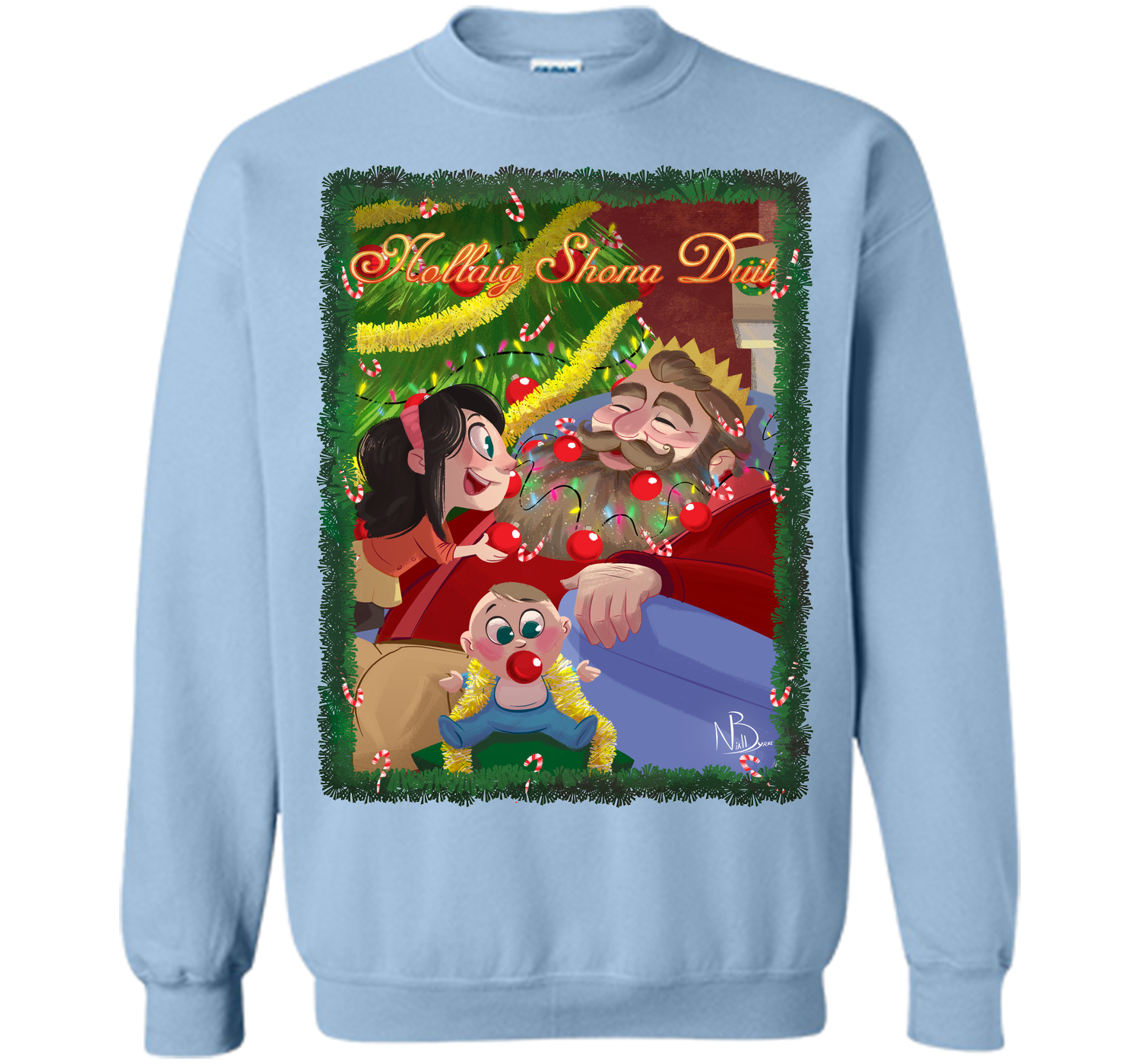 Nollaig beard T Shirt