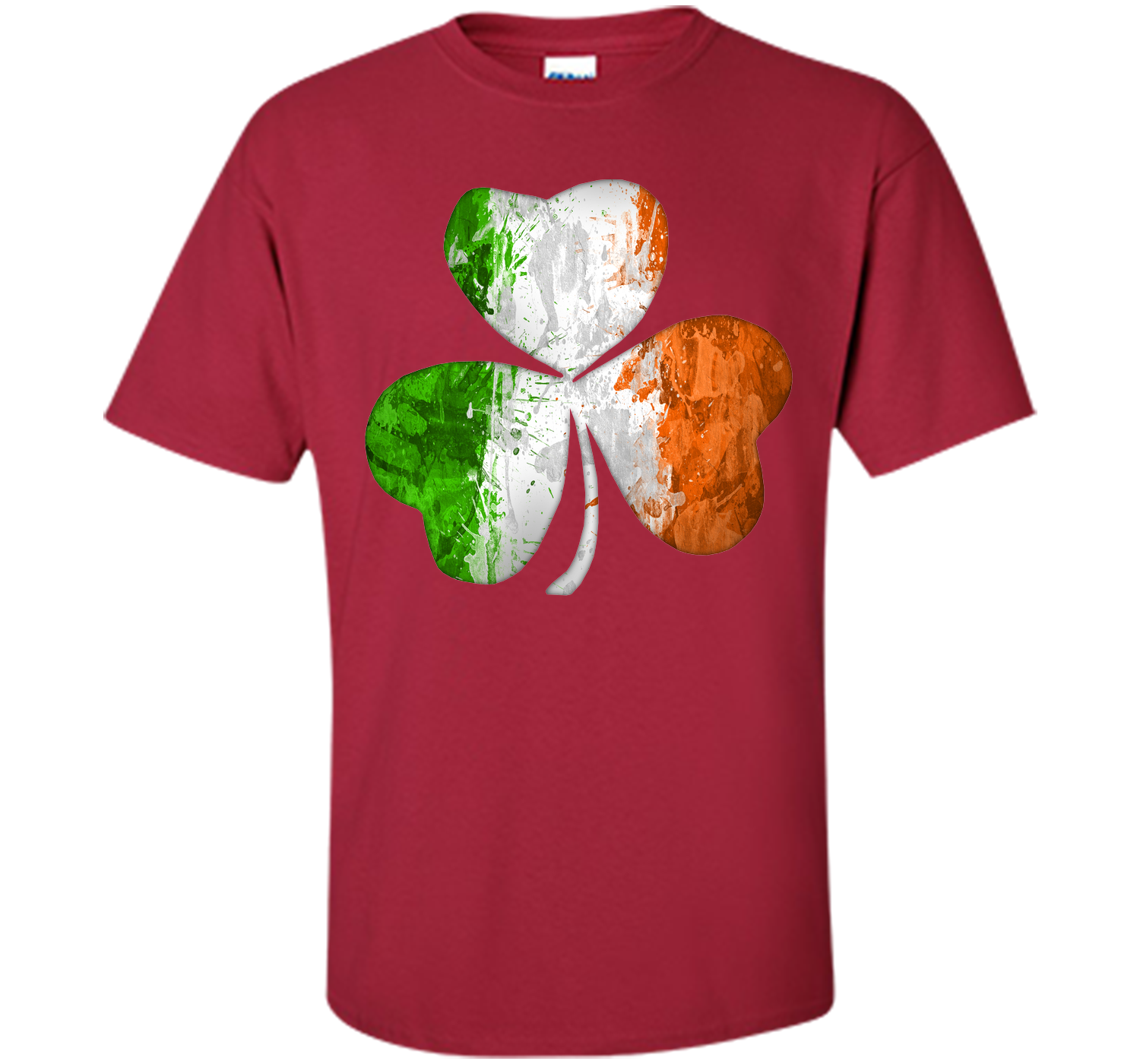 Irish shamrock grunge T Shirt