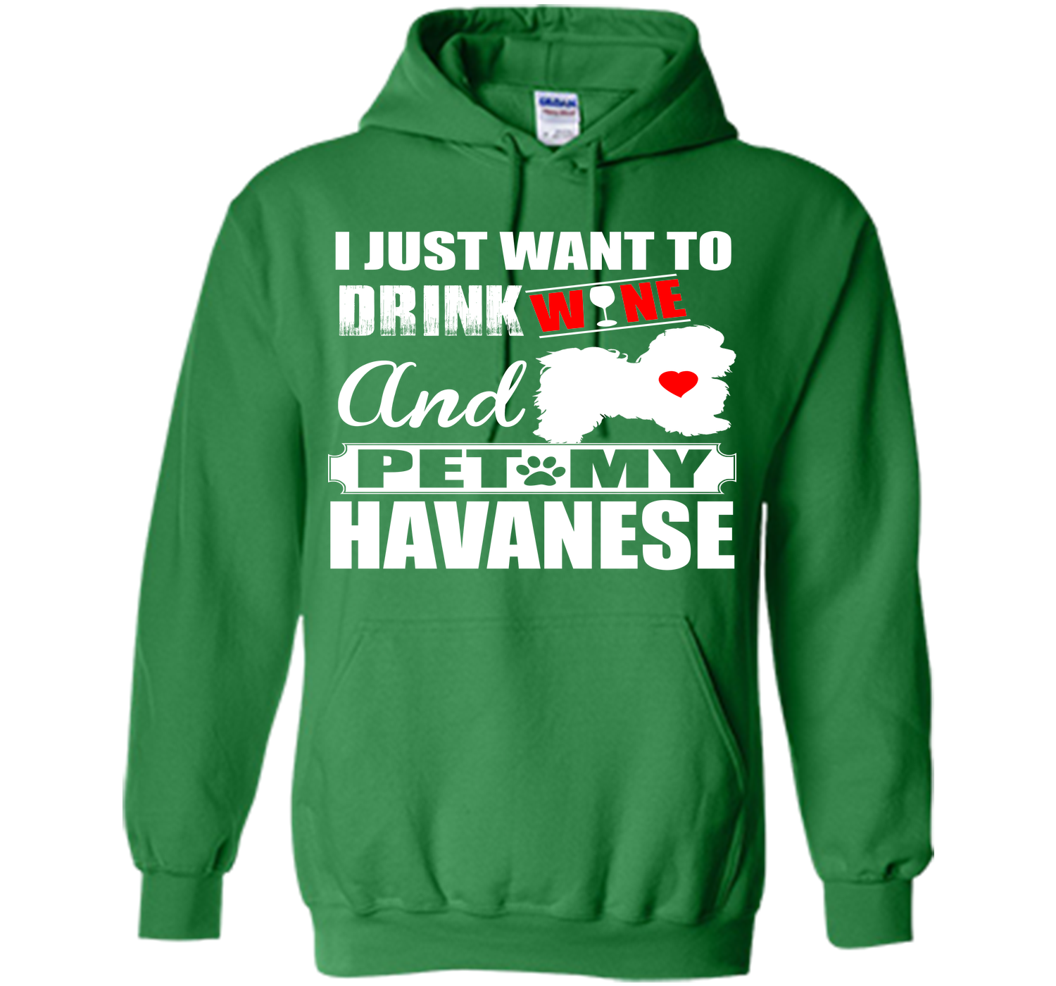 I just want to drink wine and pet my havanese T Shirt