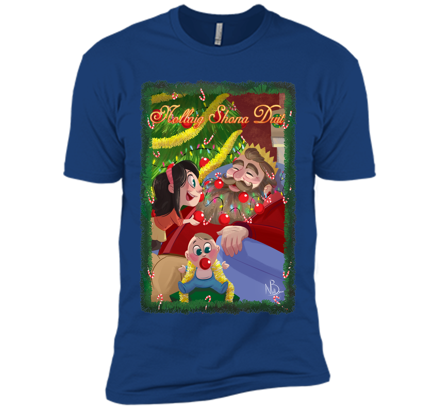 Nollaig beard T Shirt