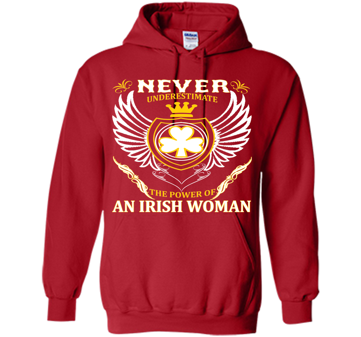 Never underestimate the power of an irish woman st T Shirt