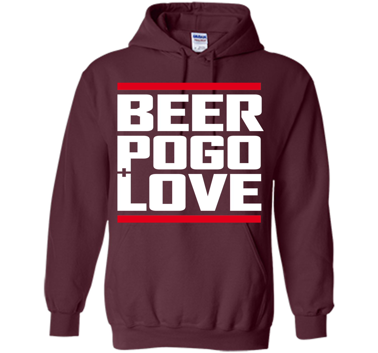Beer pogo and love black T Shirt