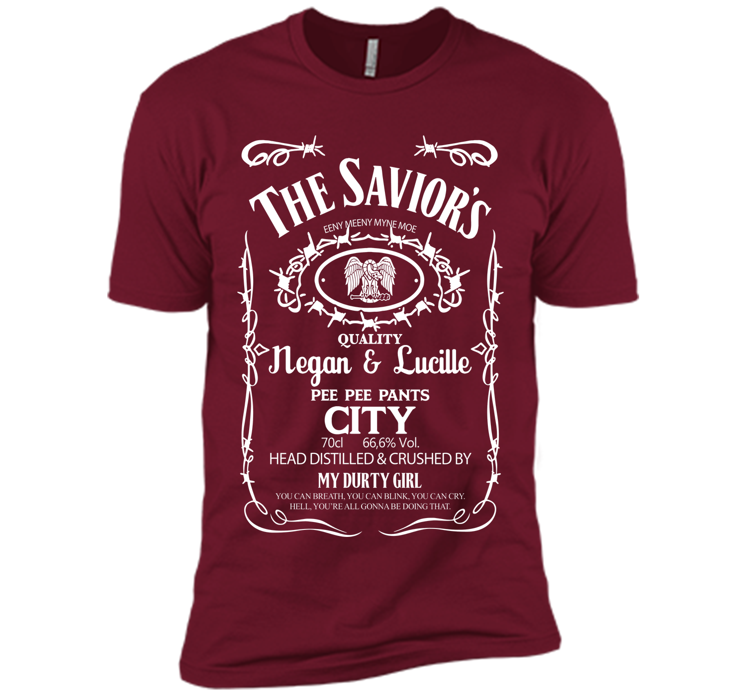 Negan jack daniels mashup T Shirt