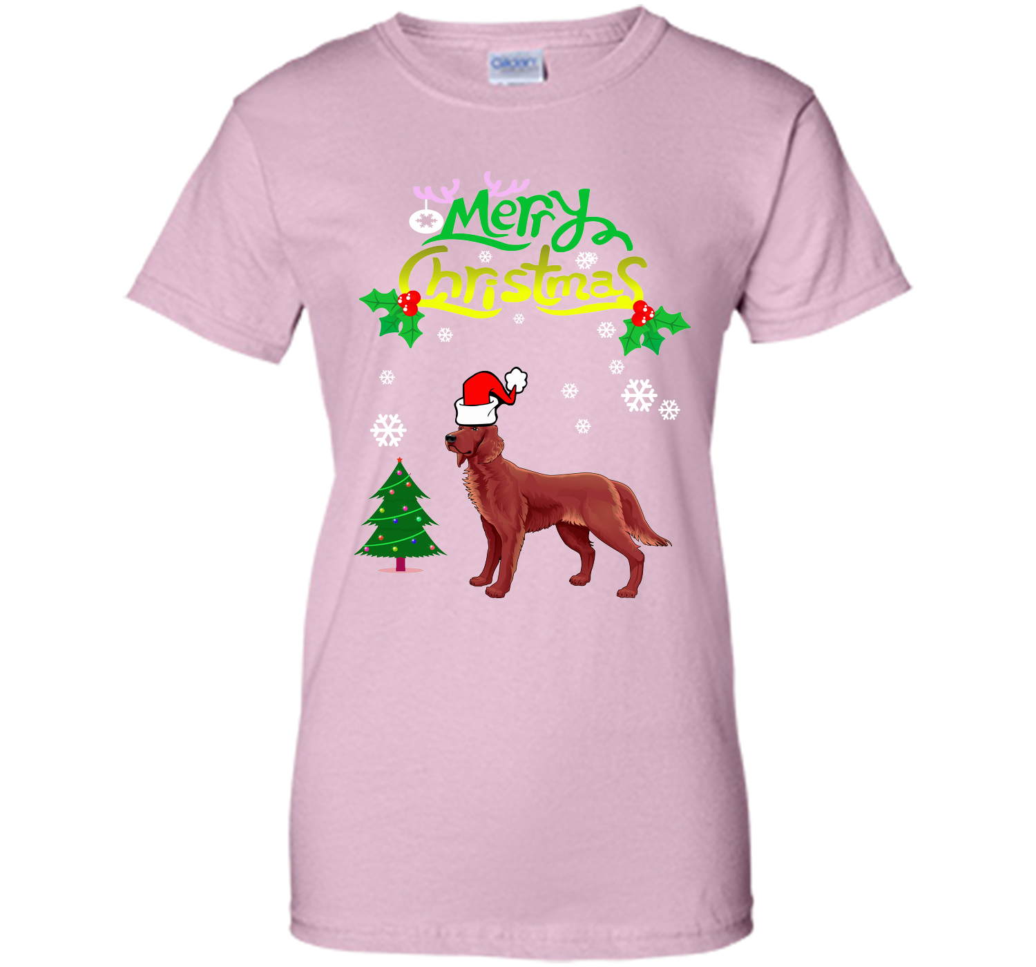 Merry christmas irish setter T Shirt
