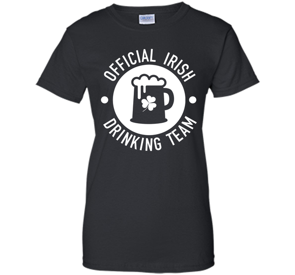 Official irish drinking team funny st patricks day T Shirt