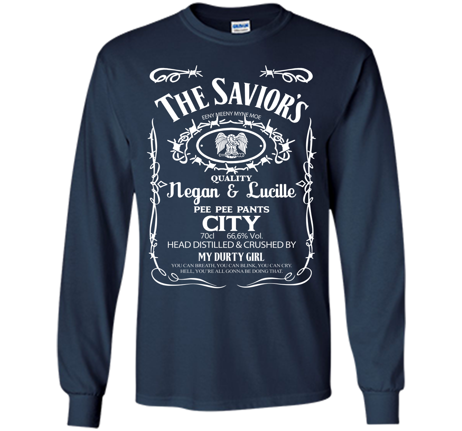 Negan jack daniels mashup T Shirt