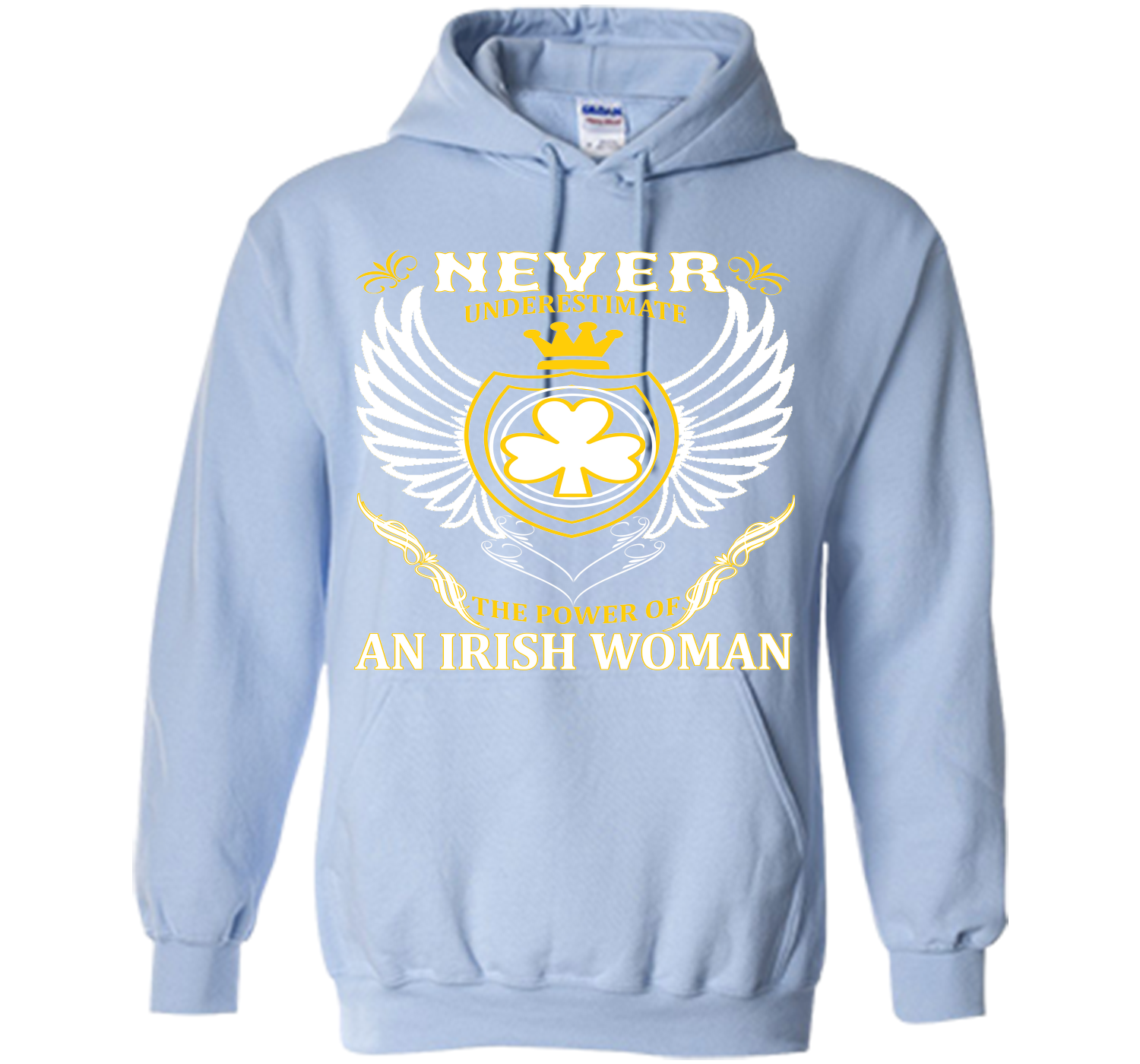 Never underestimate the power of an irish woman st T Shirt