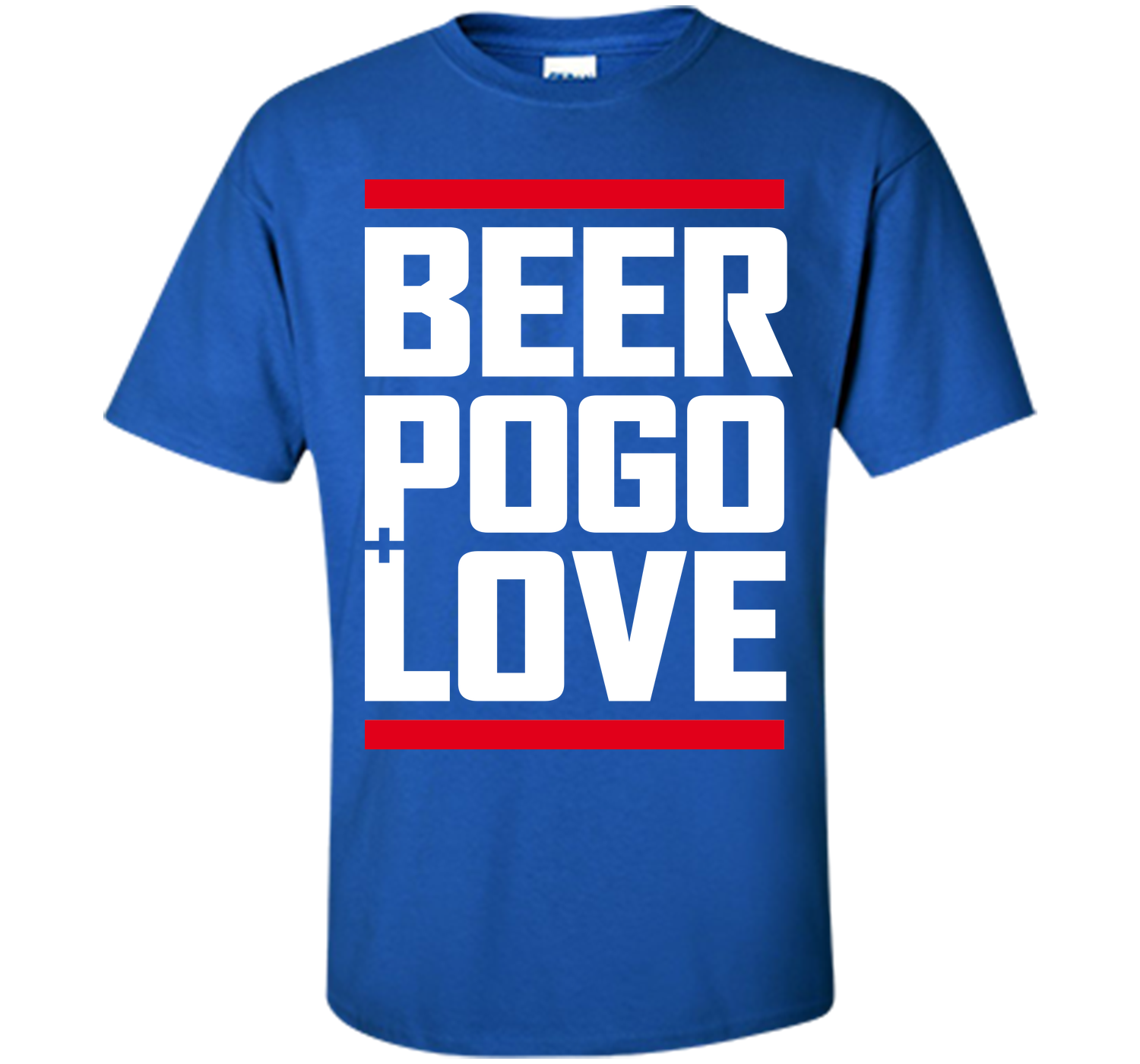 Beer pogo and love black T Shirt