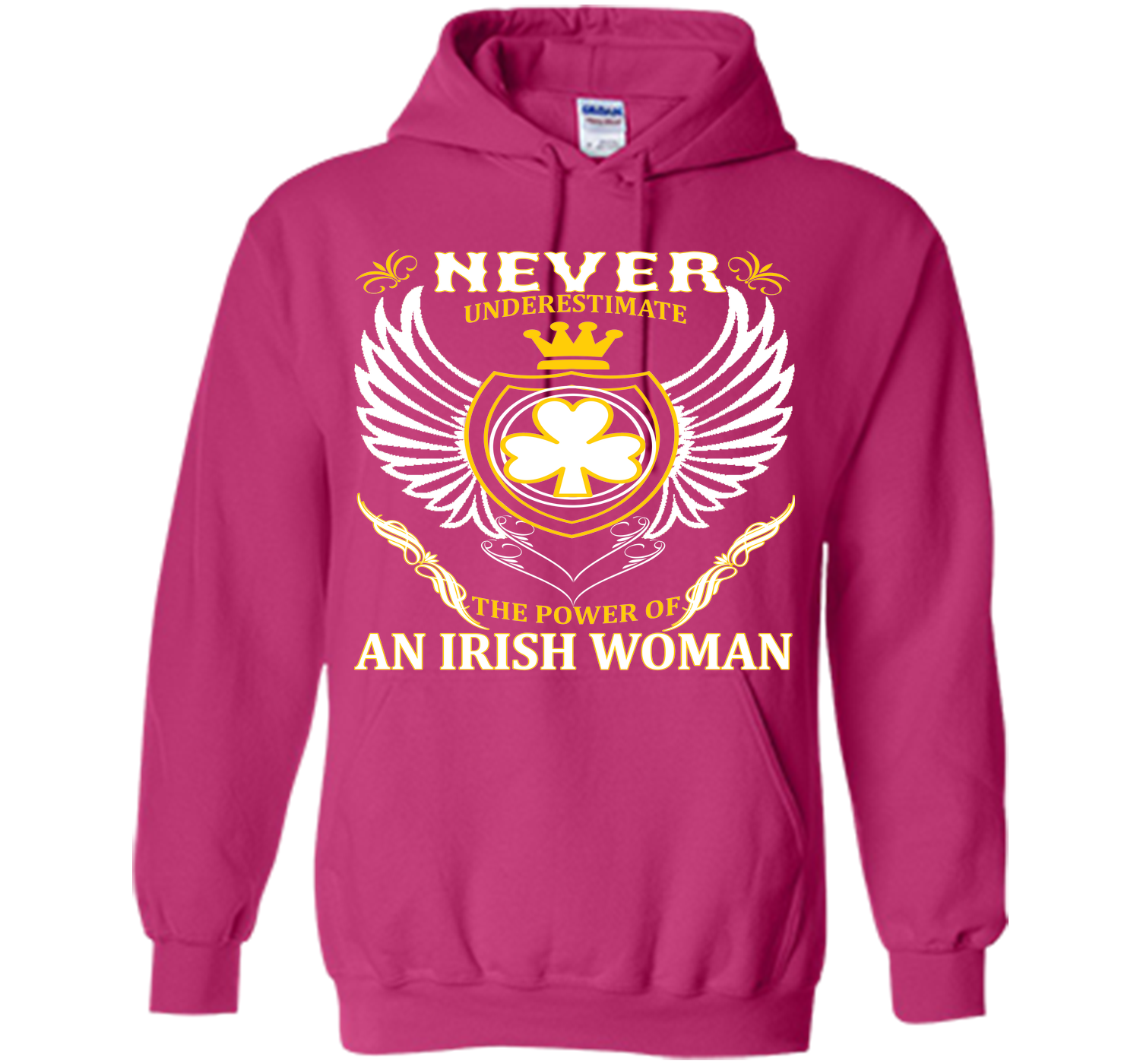 Never underestimate the power of an irish woman st T Shirt