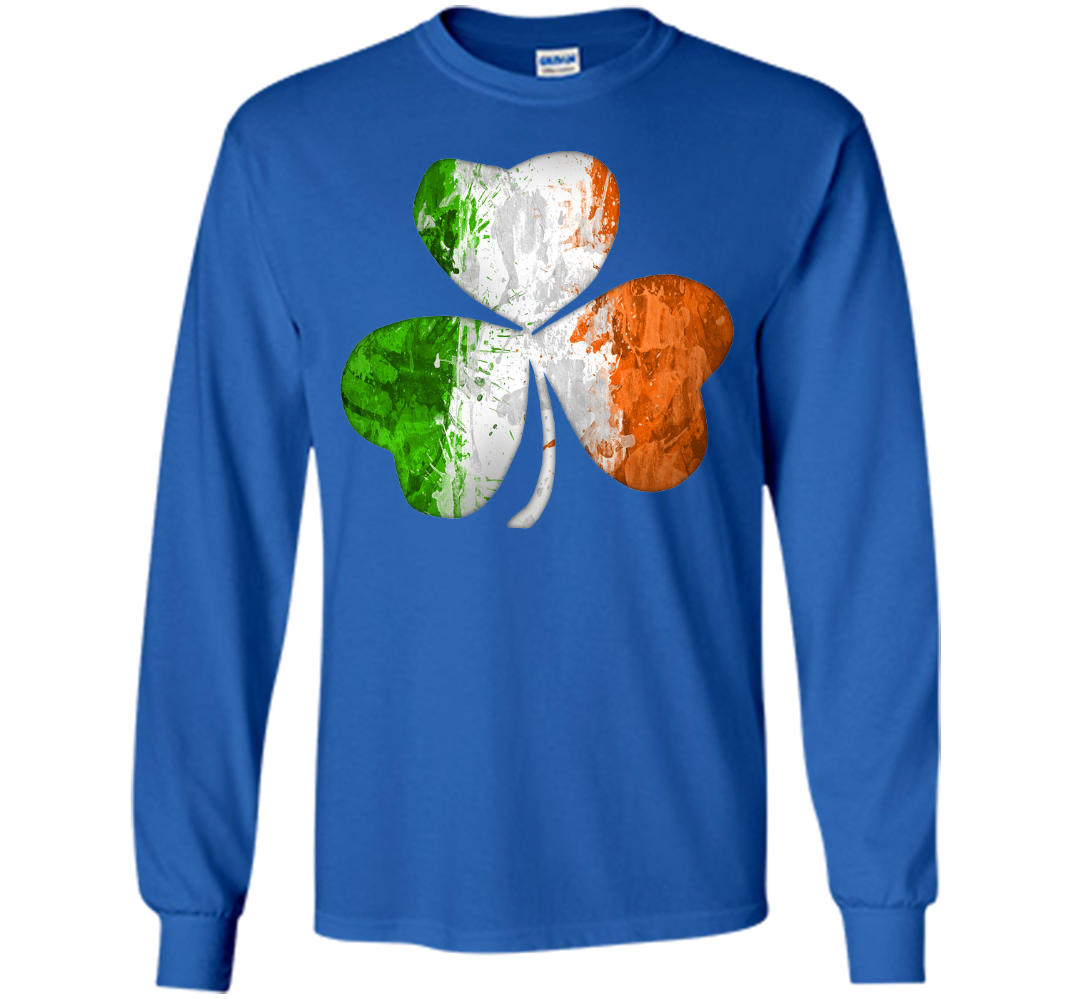 Irish shamrock grunge T Shirt