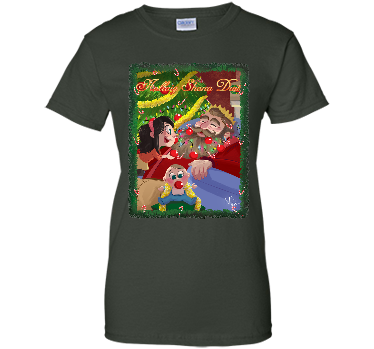 Nollaig beard T Shirt