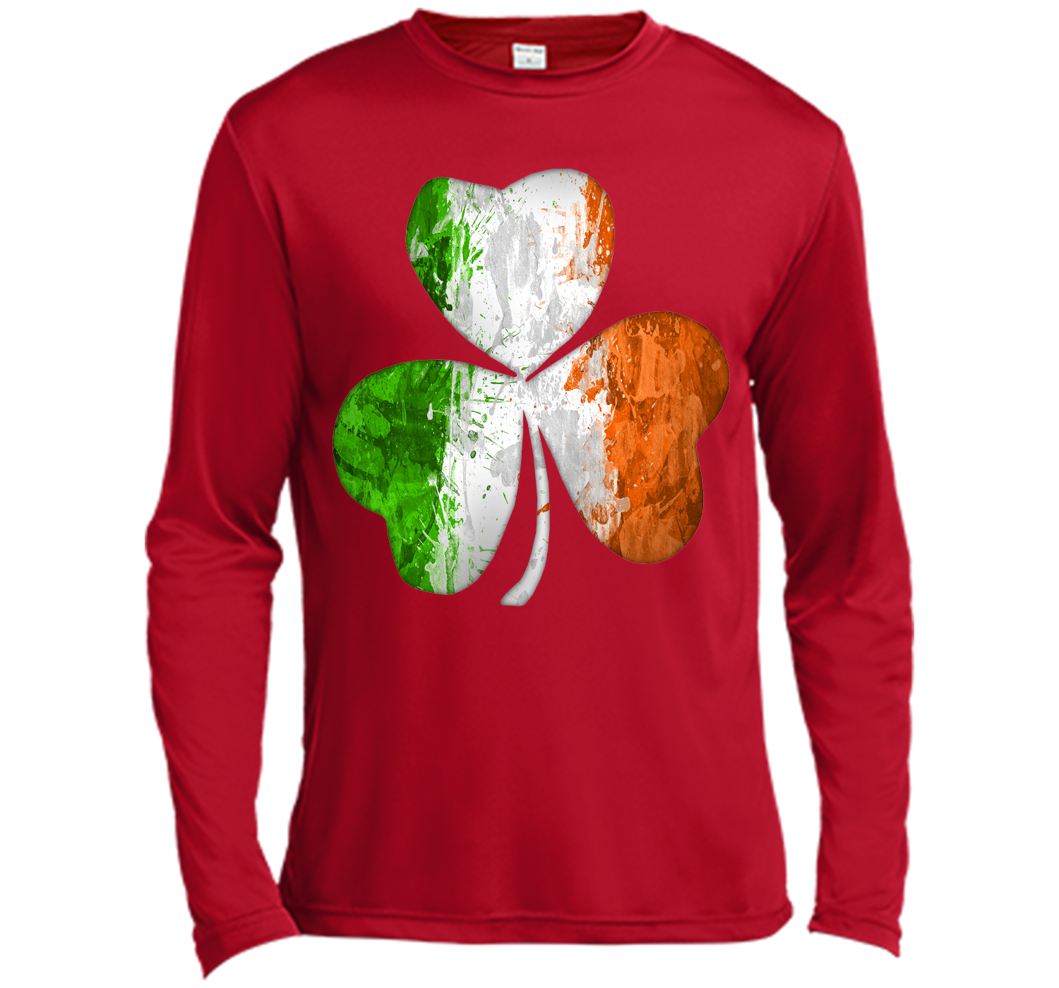 Irish shamrock grunge T Shirt