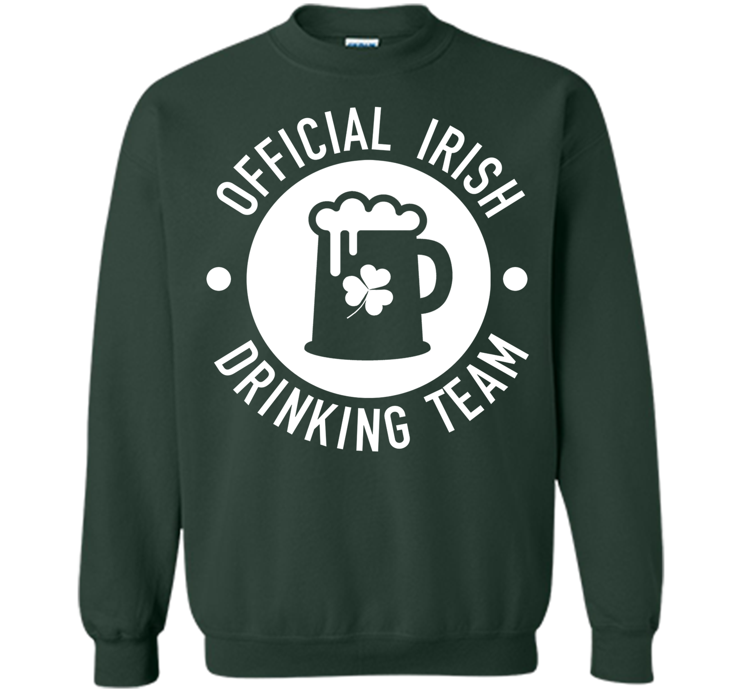 Official irish drinking team funny st patricks day T Shirt